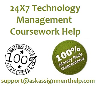 technology management coursework help