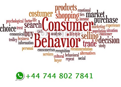 consumer behavior assignment help