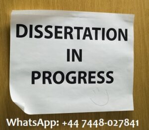 dissertation writing help